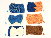 Carica l'immagine nel visualizzatore di Gallery, Fascia copri orecchie 100% Lana Merinos, 6 tonalità, Tintura Naturale