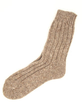 Carica l'immagine nel visualizzatore di Gallery, Calzettoni in Lana rustica di pecora Sarda, Taglia S e M (EUR 35-38, 39-42)