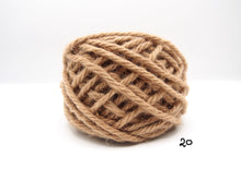 Load image into Gallery viewer, Ball of 100% Sardinian Wool, 27 shades, Natural Dye