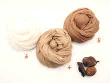 Carica l'immagine nel visualizzatore di Gallery, Stola/Sciarpa grande 100% Seta, 16 tonalità, Tintura Naturale