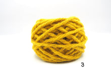 Load image into Gallery viewer, Ball of 100% Sardinian Wool, 27 shades, Natural Dye