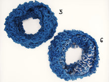 Carica l'immagine nel visualizzatore di Gallery, Scaldacollo fatto a mano 100% Lana, 3 colori, Tintura Naturale