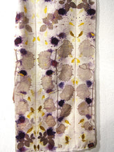 Load image into Gallery viewer, 100% Merino Wool Ecoprint Scarf, Natural Dye
