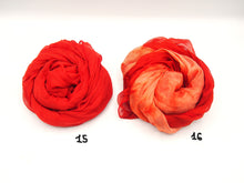 Load image into Gallery viewer, Large stole 100% Silk, 11 shades, Natural Dye
