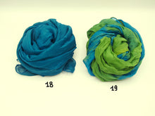 Load image into Gallery viewer, Medium scarf 100% Silk, 25 Shades, Natural Dye
