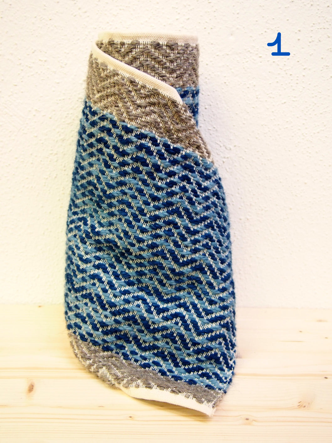 Runner da tavolo, 190x31/37 cm., 2 varianti, Tintura Naturale