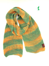 Carica l&#39;immagine nel visualizzatore di Gallery, Sciarpa Unisex 100% Lana Merinos, 6 varianti, Tintura Naturale
