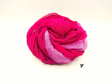 Load image into Gallery viewer, Large stole 100% Silk, 11 shades, Natural Dye
