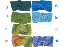 Carica l&#39;immagine nel visualizzatore di Gallery, Fascia copri orecchie 100% Lana Merinos, 18 tonalità, Tintura Naturale
