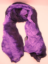 Load image into Gallery viewer, Large stole 100% Silk, 11 shades, Natural Dye
