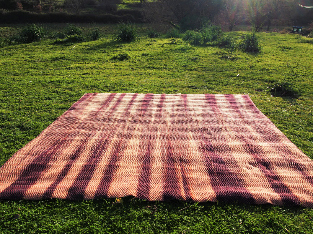Carpet 190x185cm., Natural Dye