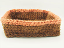 Load image into Gallery viewer, Handmade Basket in 100% Sardinian Wool, Naturally Dyed
