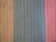 Lade das Bild in den Galerie-Viewer, Grau-hellblau-rosa Teppich, 188 x 62 cm, natürlich gefärbt
