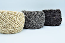 Load image into Gallery viewer, 3 balls of 100% Sardinian wool, natural colours
