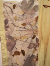 Load image into Gallery viewer, 100% Linen Kimono with Ecoprint, 2 Unique Pieces, Natural Dye

